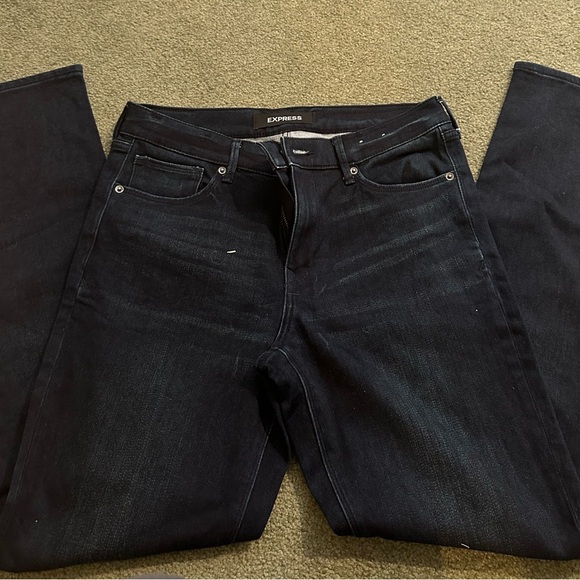 Express Black Women Jeans - Picture 1 of 4